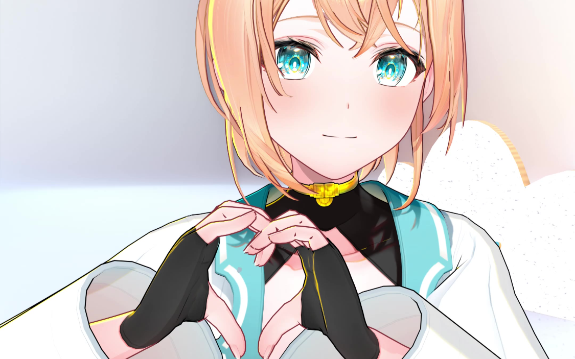 Hololive 風真いろは 绿色