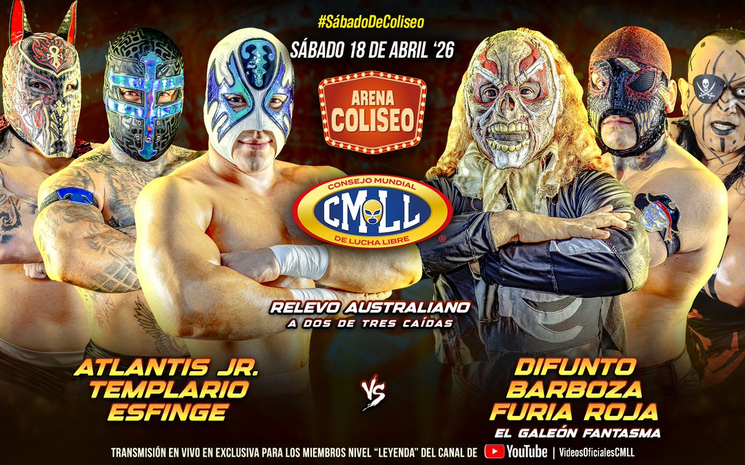 CMLL Sabados De Coliseo 2026.04.18