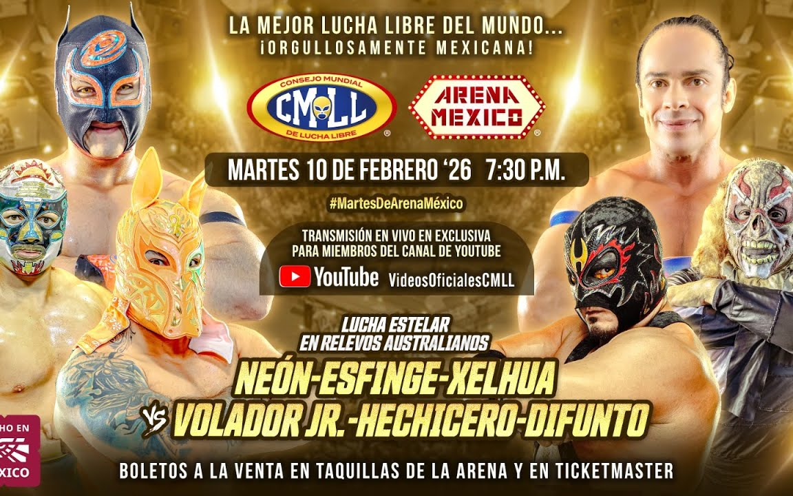CMLL Martes Populares 2026.02.10