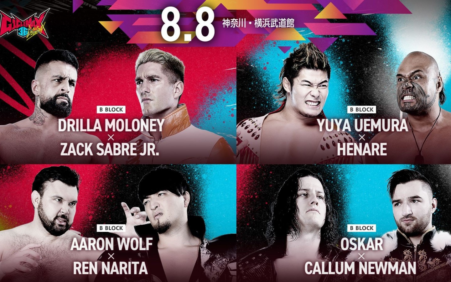 NJPW G1 Climax 36 第十三日 2026.08.08