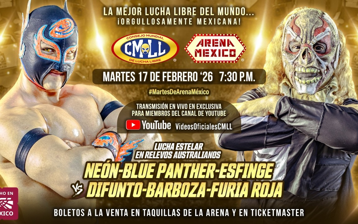CMLL Martes Populares 2026.02.17