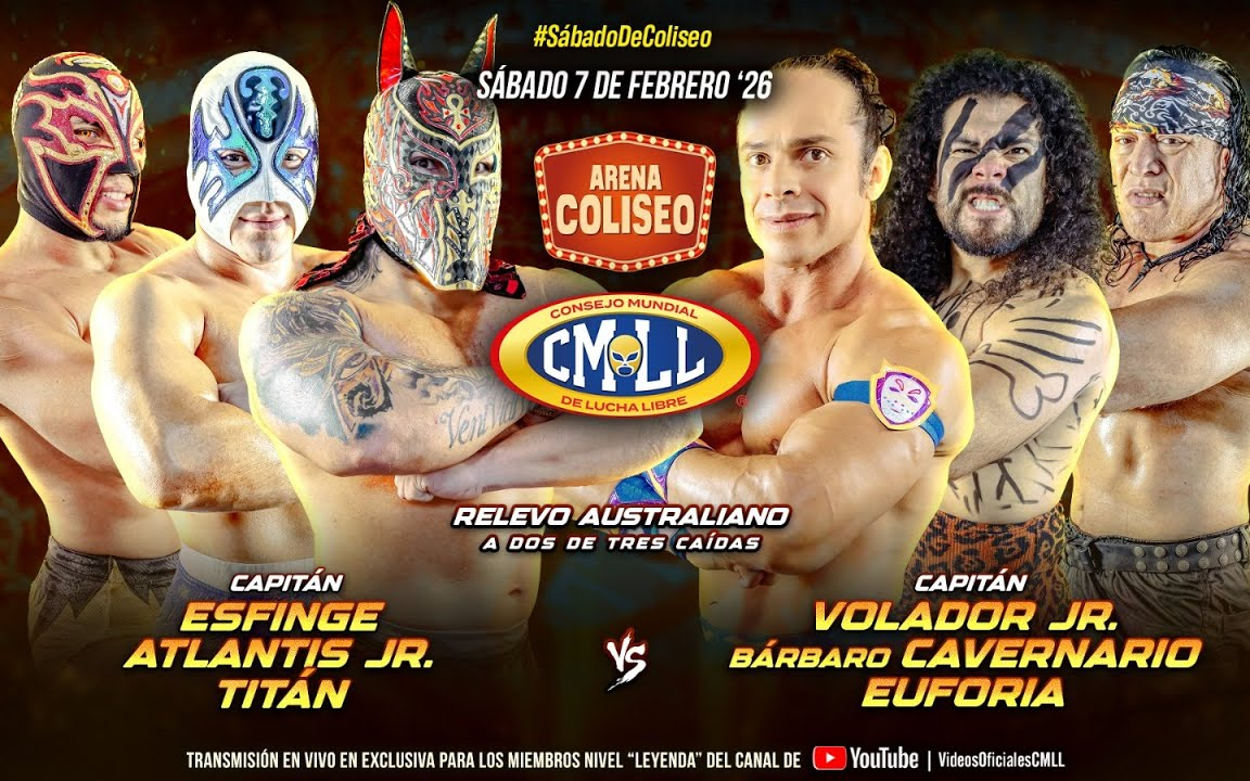 CMLL Sabados De Coliseo 2026.02.07