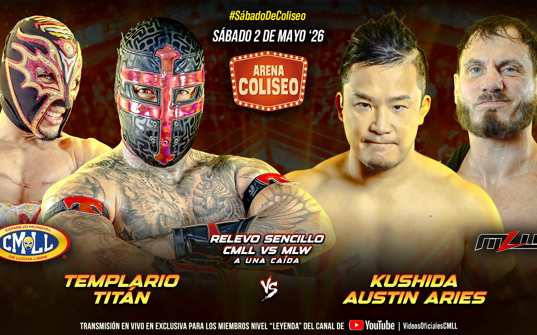 CMLL Sabados De Coliseo 2026.05.02