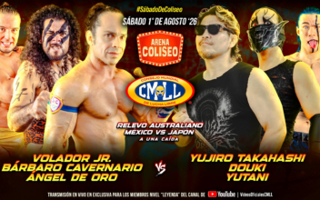 CMLL Sabados De Coliseo 2026.08.01