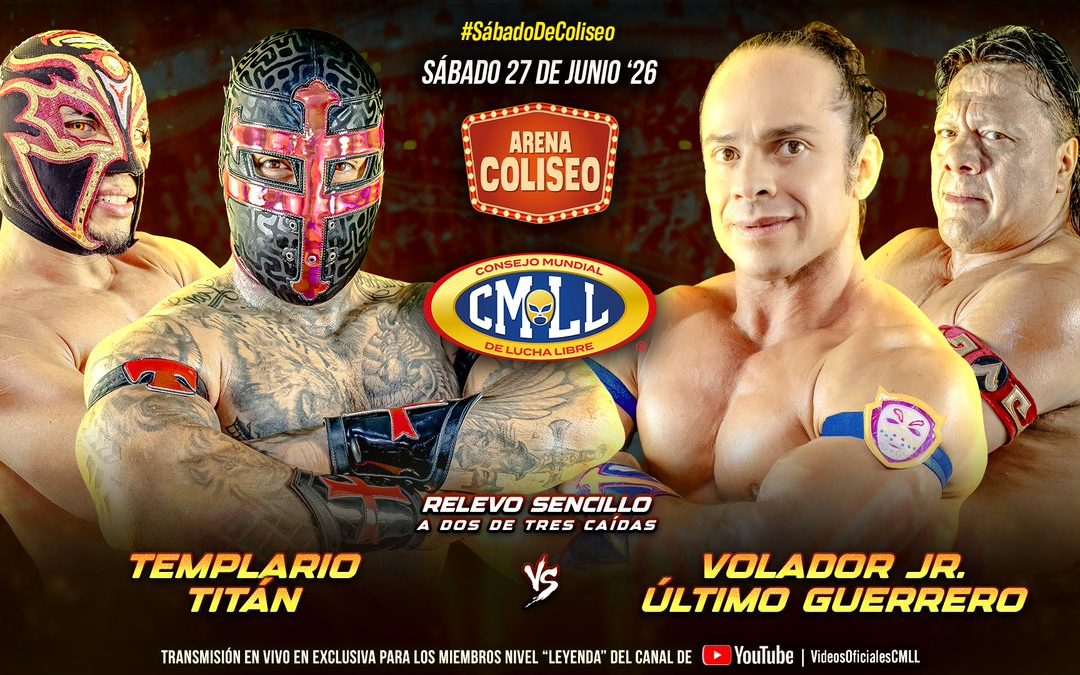 CMLL Sabados De Coliseo 2026.06.27