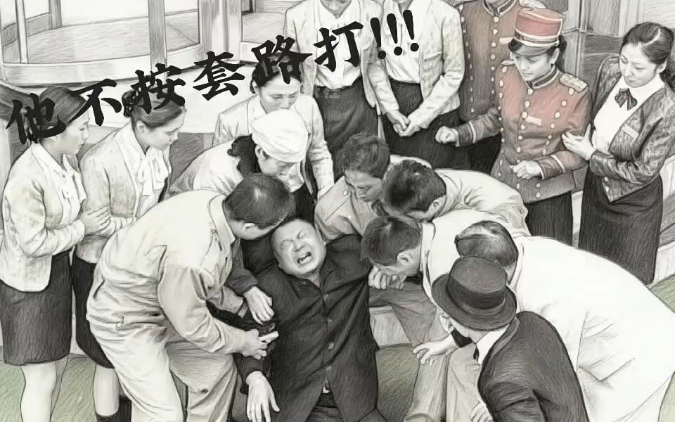 经典名场面，不按套路打。