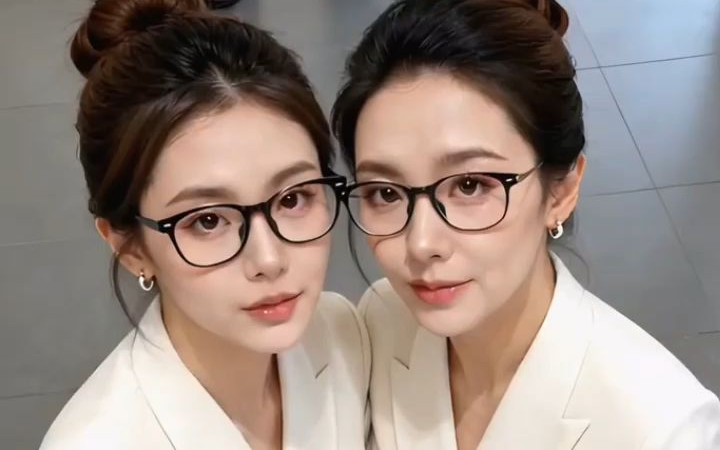 AI母女职业装