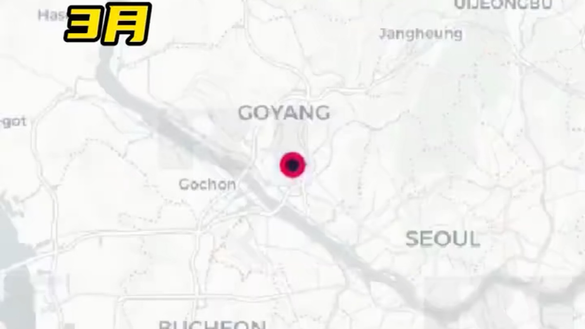 韩国男子的生活轨迹