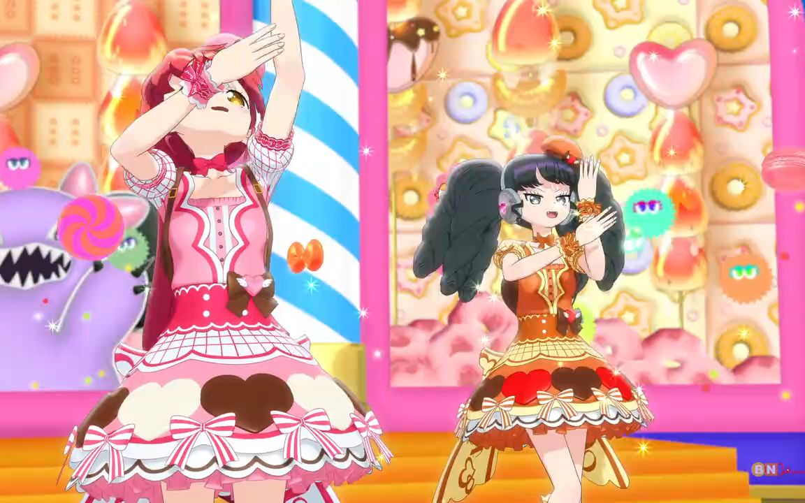偶像活动×美妙天堂 相遇的奇迹 心音×妮娜×蜜柑×卡露露 恋するみたいなキャラメリゼ
