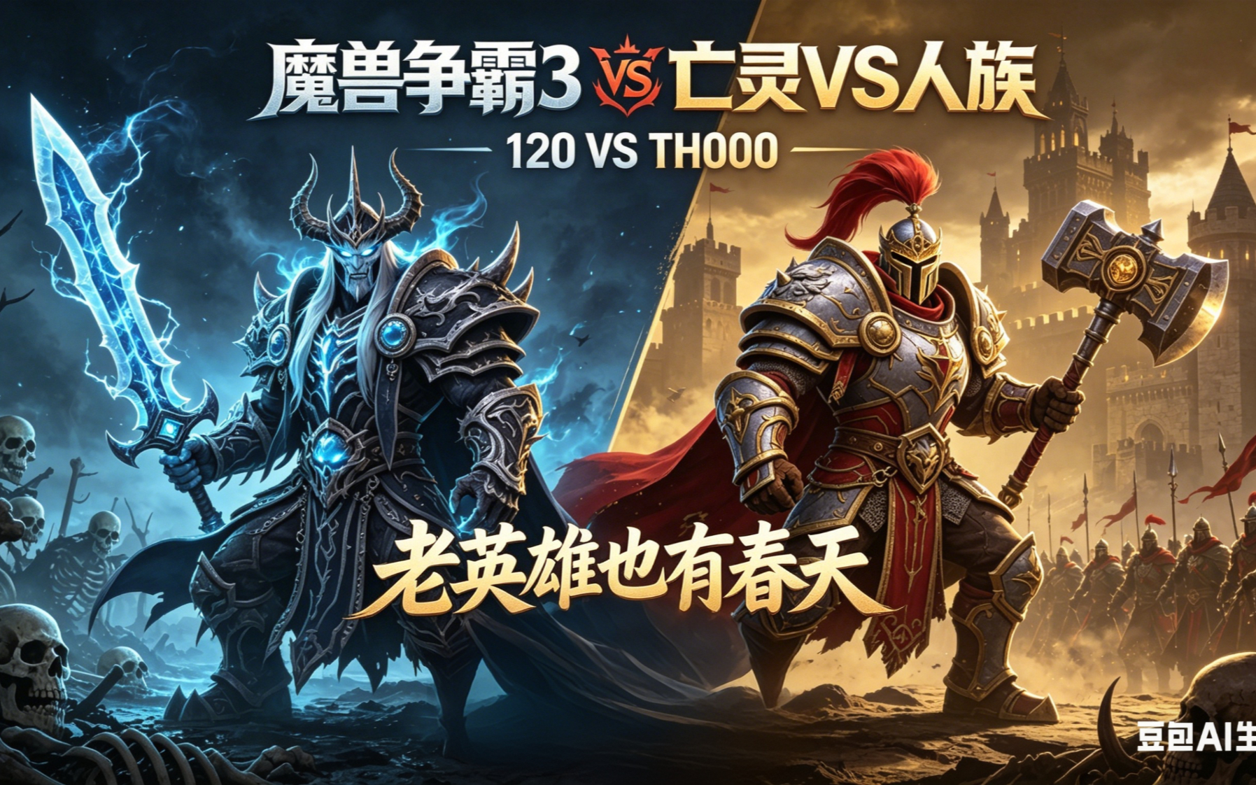 老英雄也有春天 魔兽争霸xiaoy解说120 th000