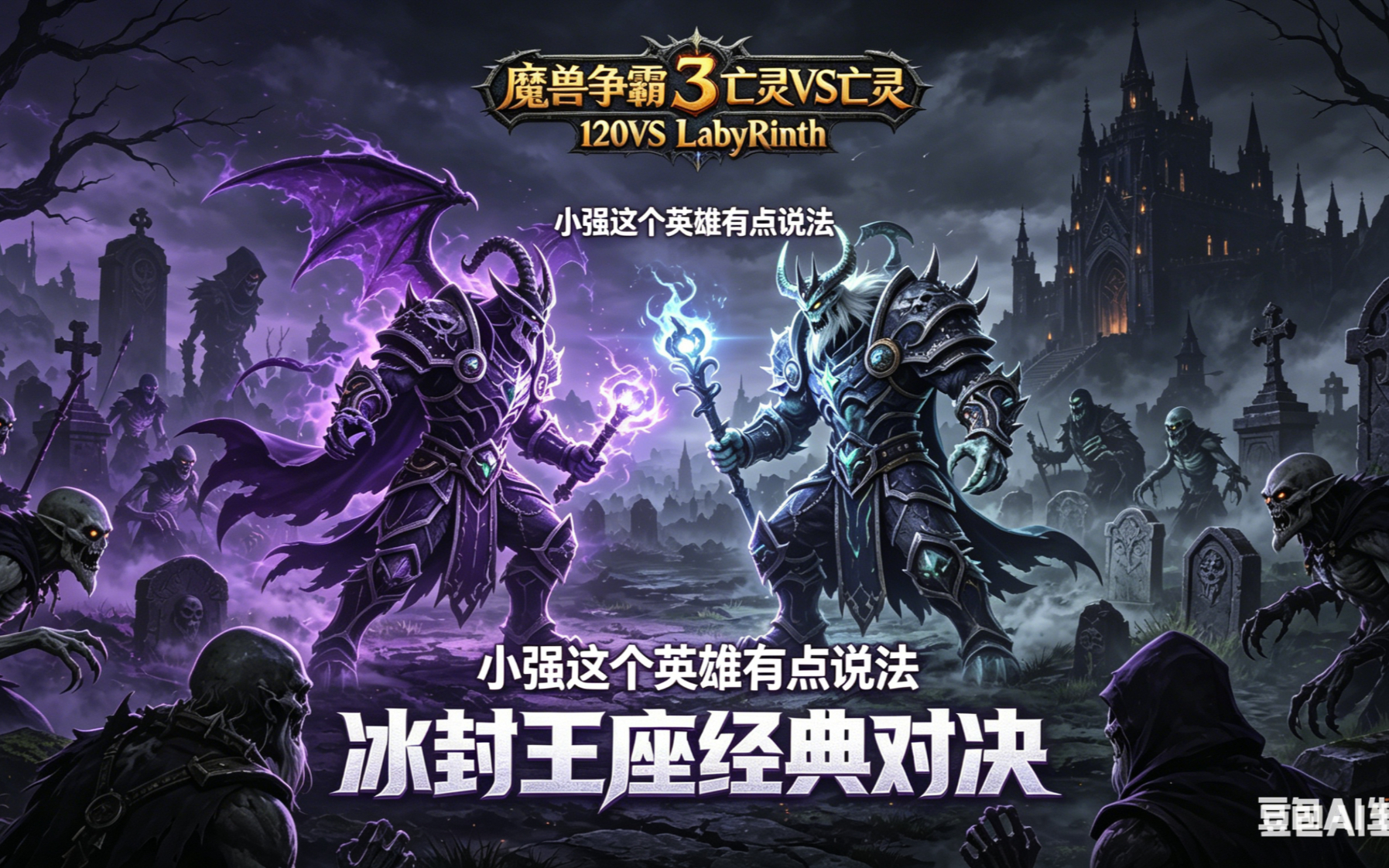 小强这个英雄有点说法 魔兽争霸xiaoy解说120 LabyRinth