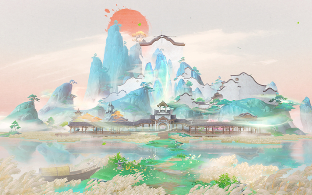 【晴光春序】春光，风车，渡船，旅行的意义 原神月之六唯美过场