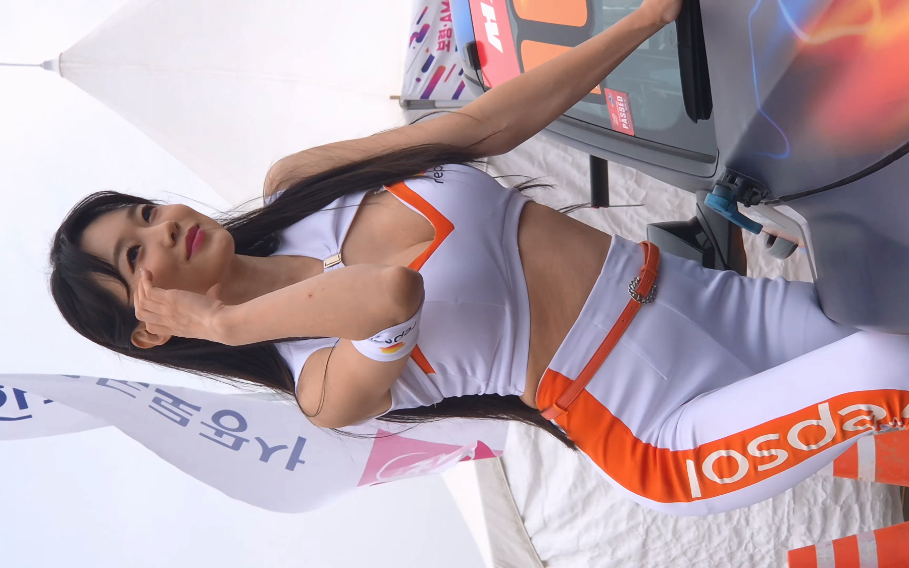 보령 AMC국제모터페스티벌 모델 진유리