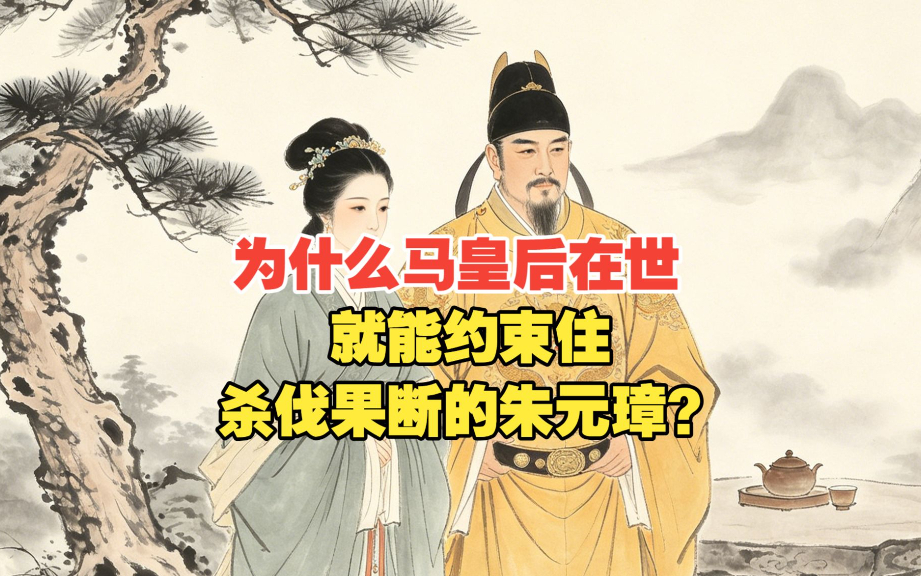 为什么马皇后在世，就能约束住杀伐果断的朱元璋？