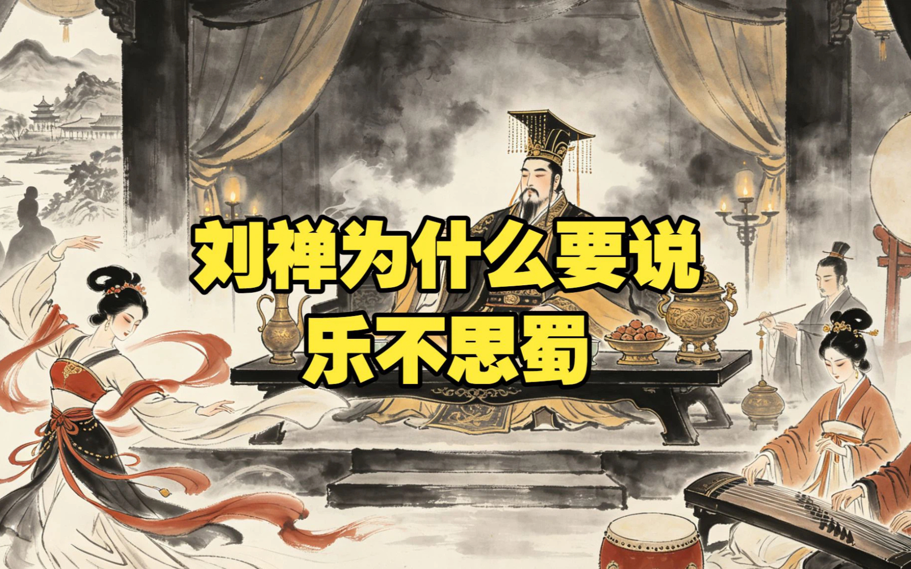 刘禅为什么要说乐不思蜀？