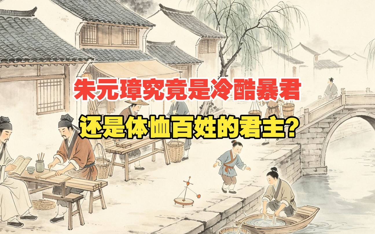 朱元璋究竟是冷酷暴君，还是体恤百姓的君主？