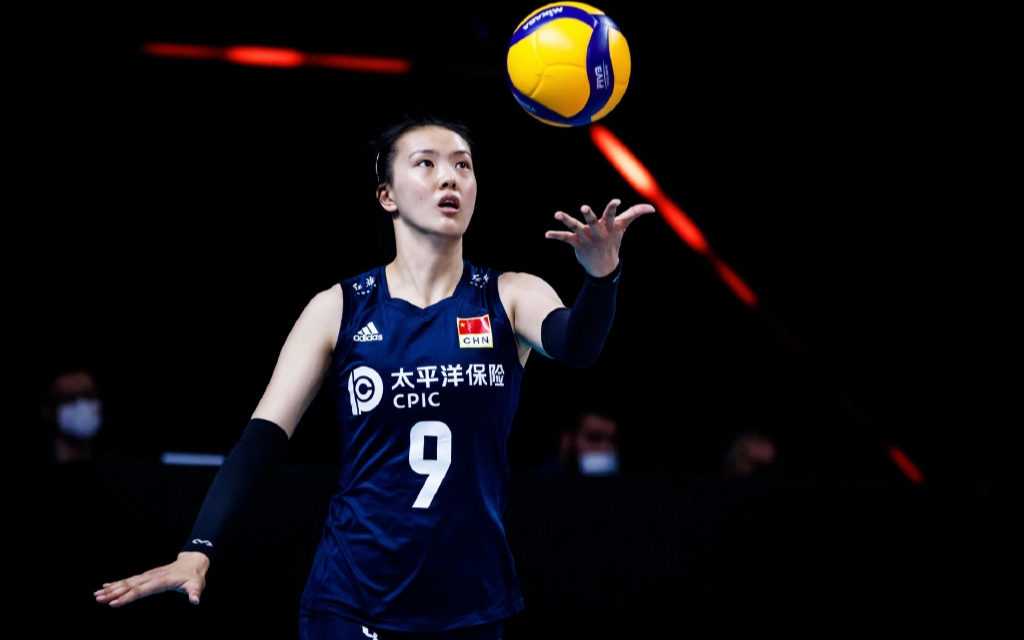2021年VNL张常宁防守集锦
