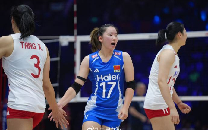 2026年世界女排联赛中国3：0塞尔维亚 倪非凡比赛集锦
