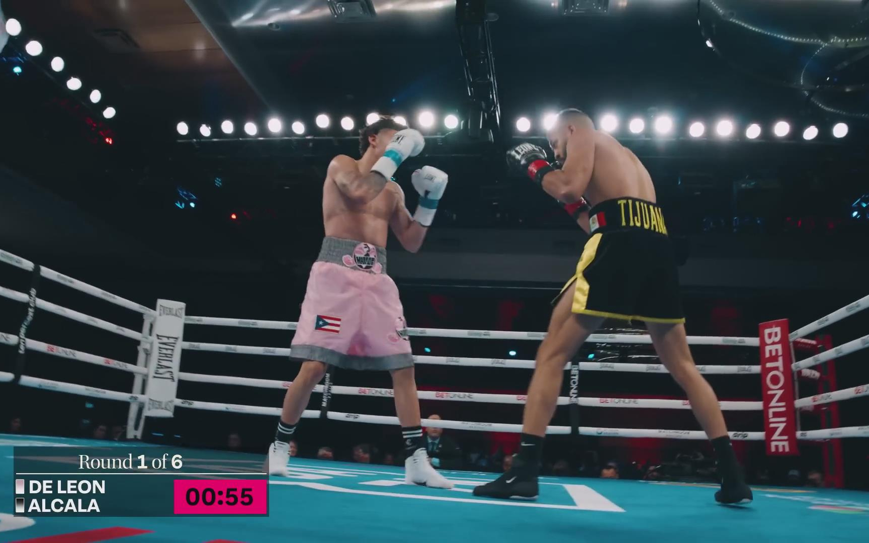 卡洛斯·德莱昂 vs 达米安·阿尔卡拉
