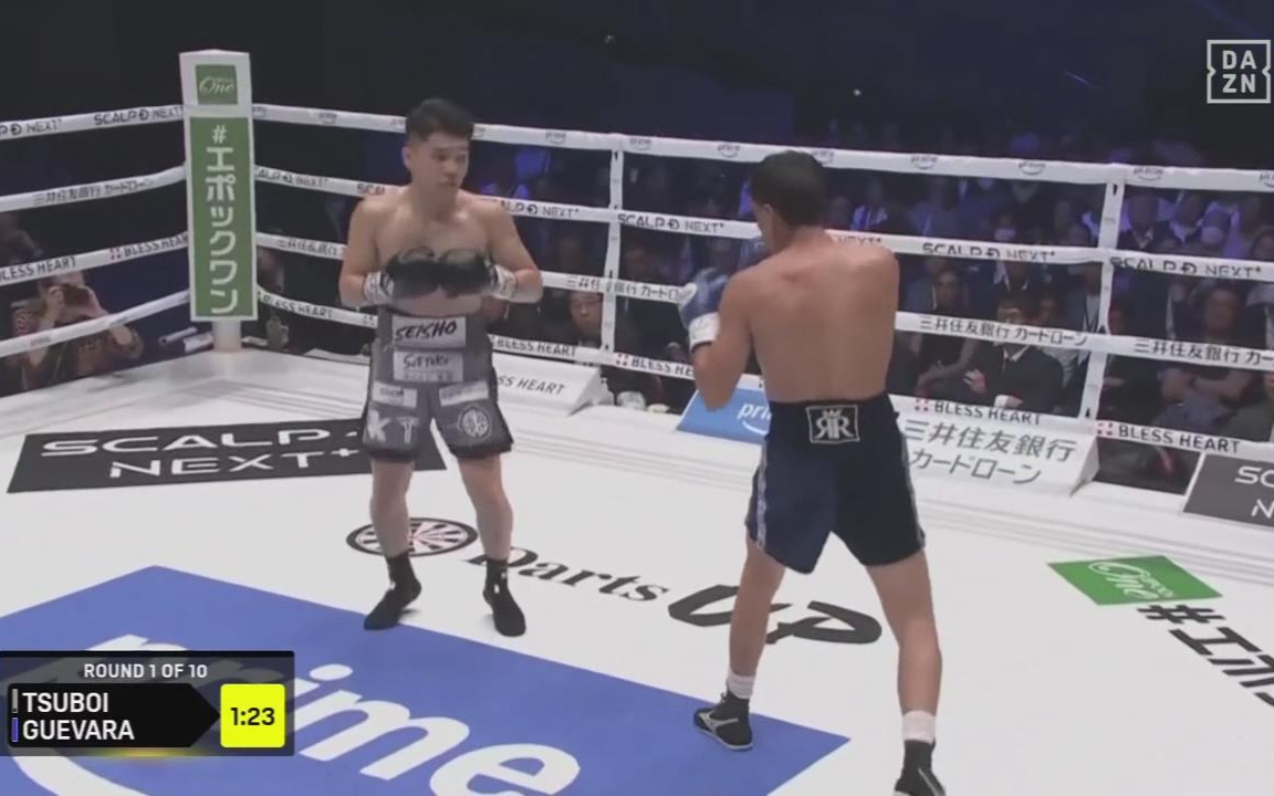 坪井智也 vs 佩德罗·格瓦拉