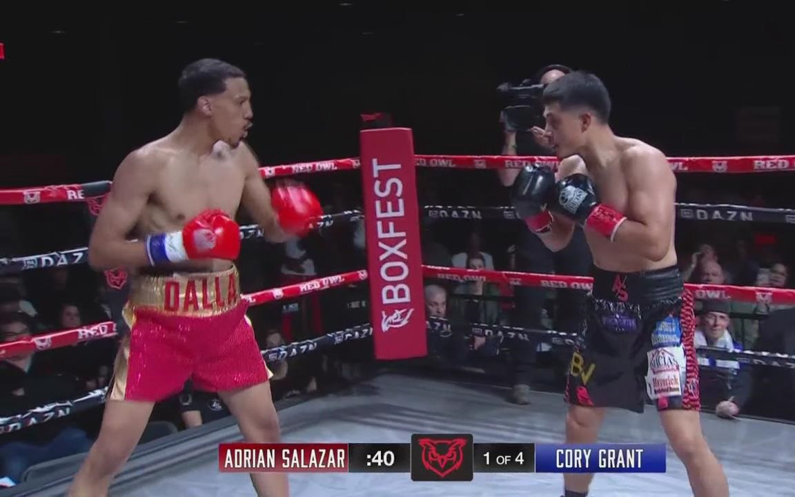 阿德里安·萨拉萨 vs 科里·格兰特