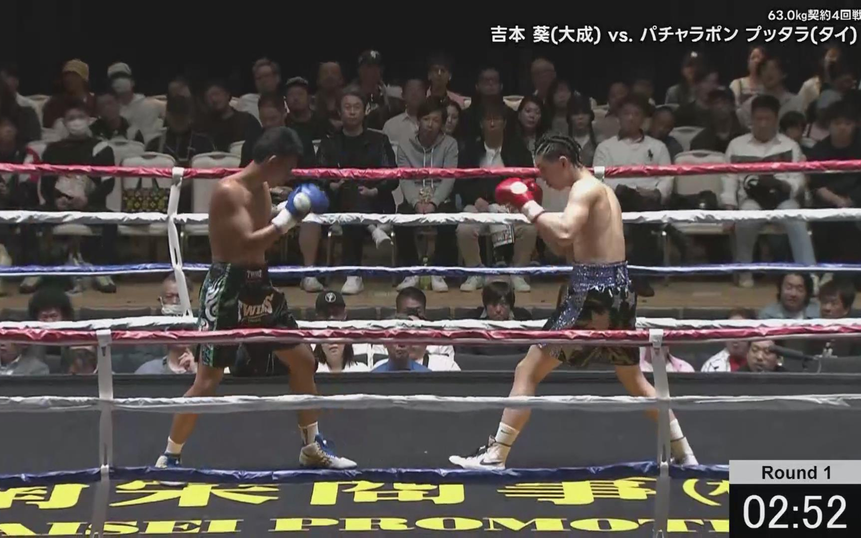 吉本葵 vs 帕查拉蓬·普塔拉