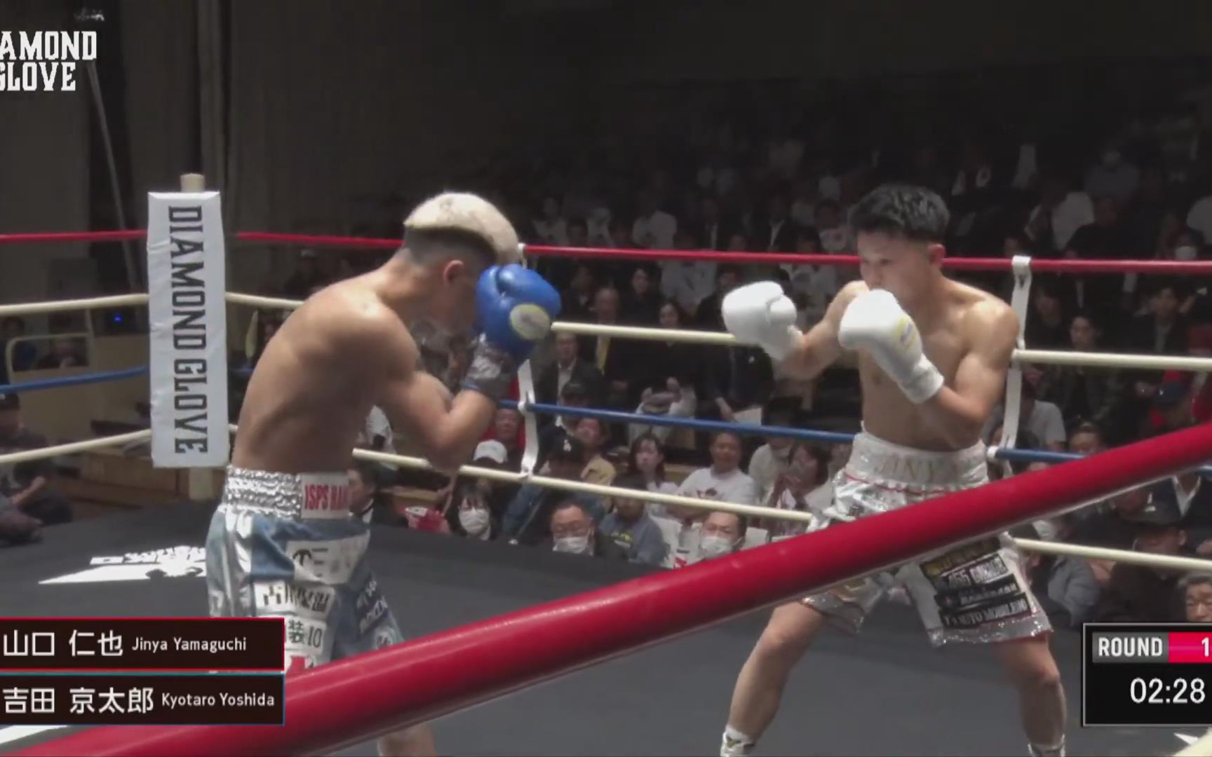 山口仁也 vs 吉田京太郎