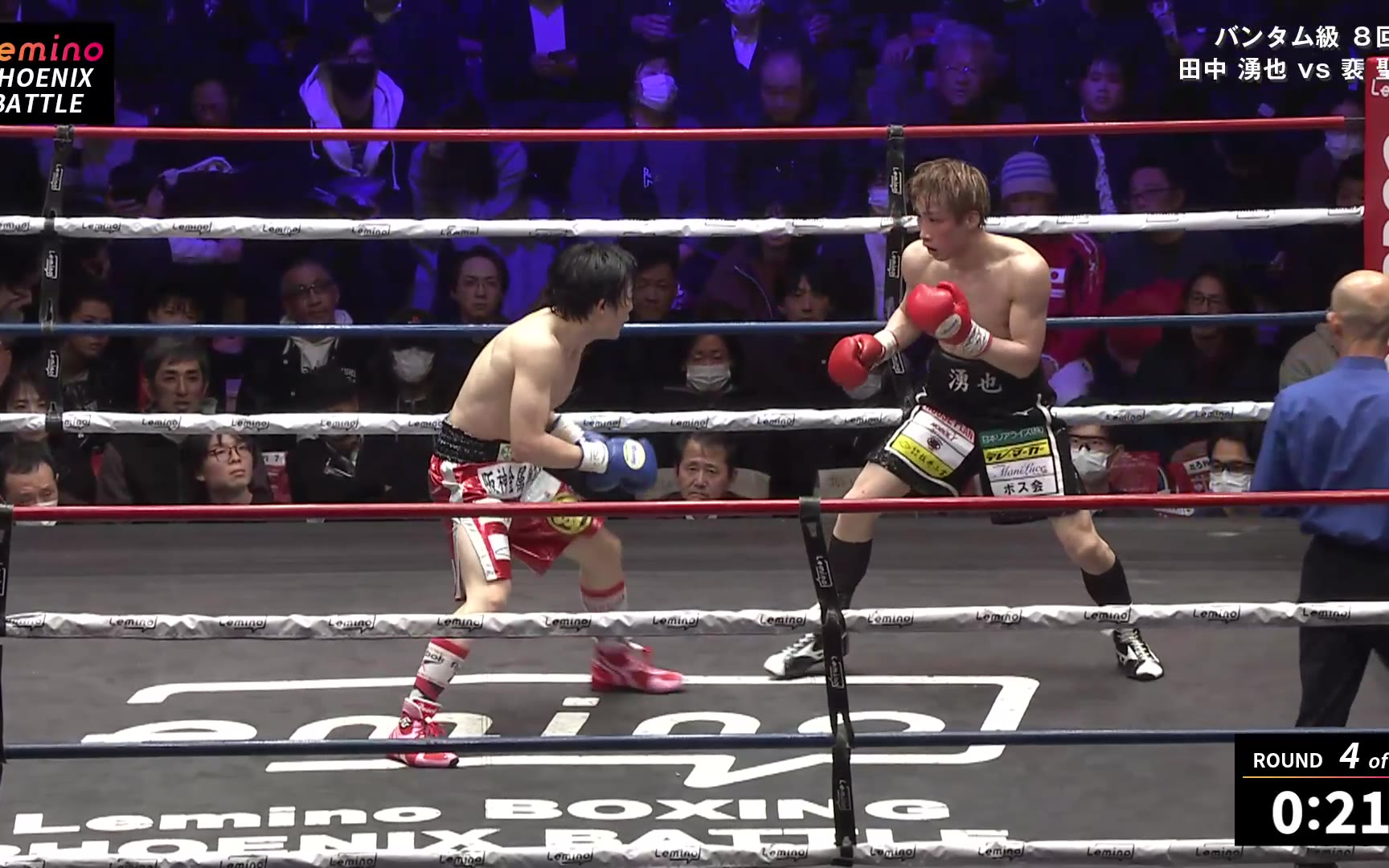 田中湧也 vs 裵聖和