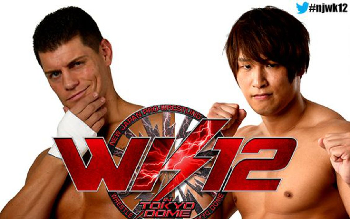 Wrestle Kingdom12:饭伏幸太 vs Cody