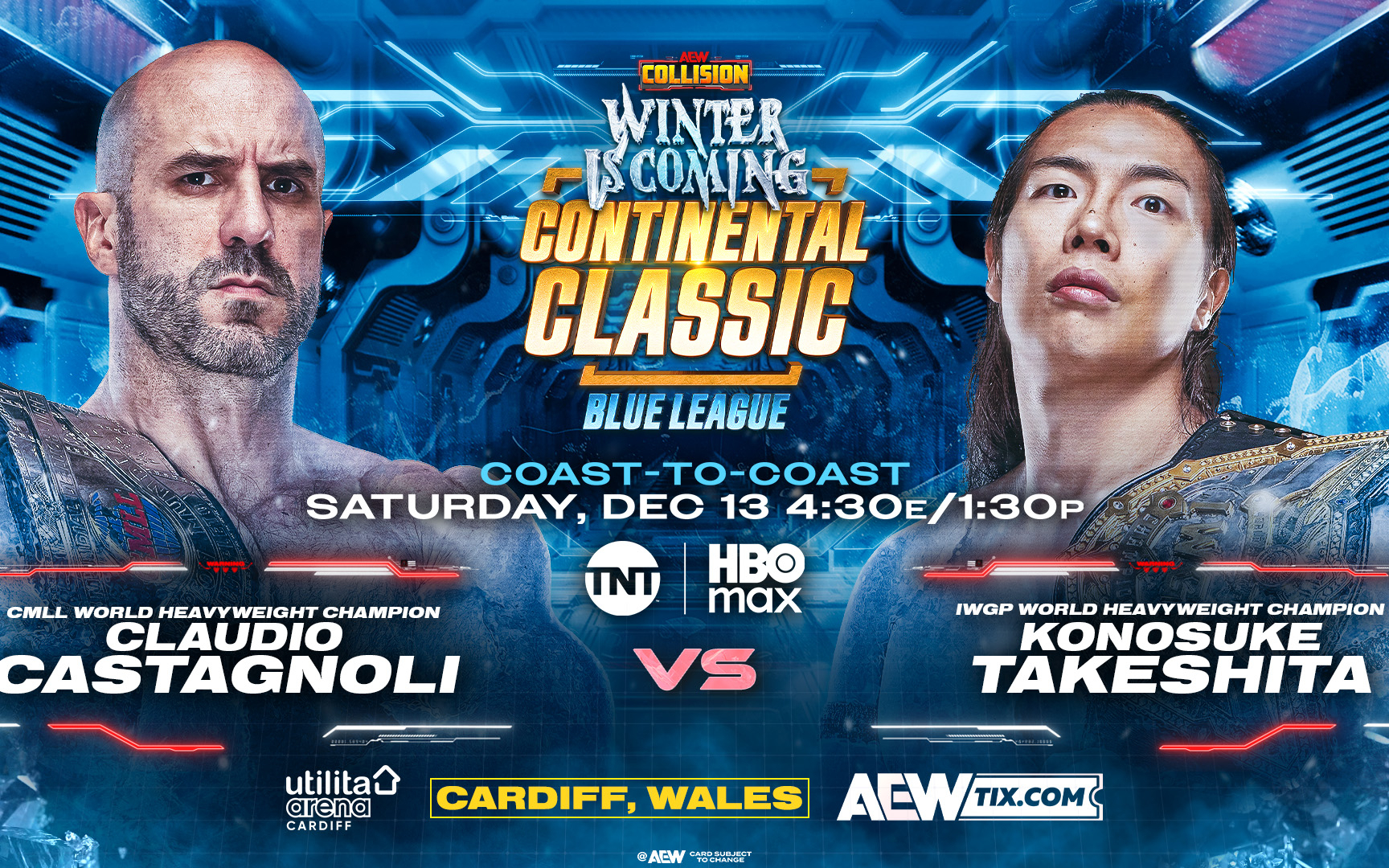Claudio Castagnoli vs. 竹下幸之介 AEW 2025.12.13