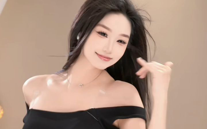 黑裙美女