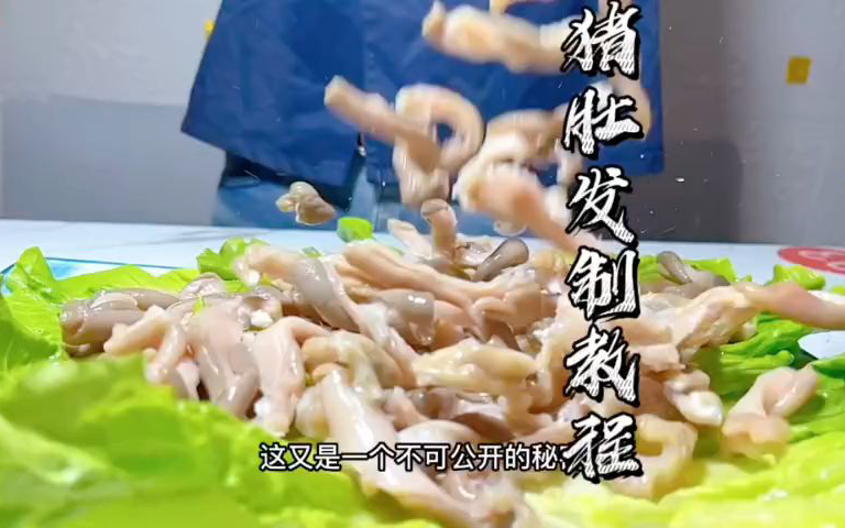 猪肚发制