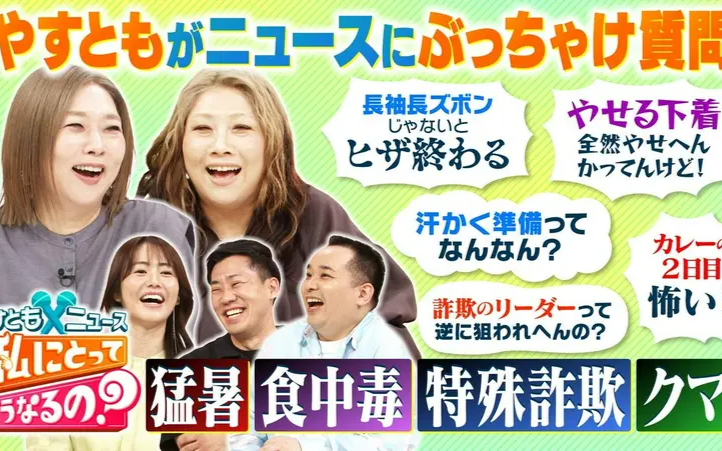 260704 やすとも×ニュース 私にとってどうなるの？ 「“猛暑・食中毒”＆“詐欺”やすとも＆専門