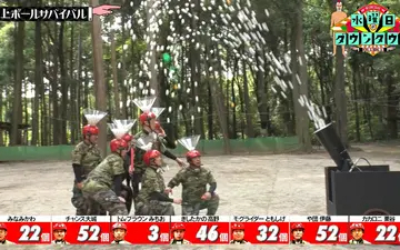 260819 水ダウ 頭上ボールサバイバル