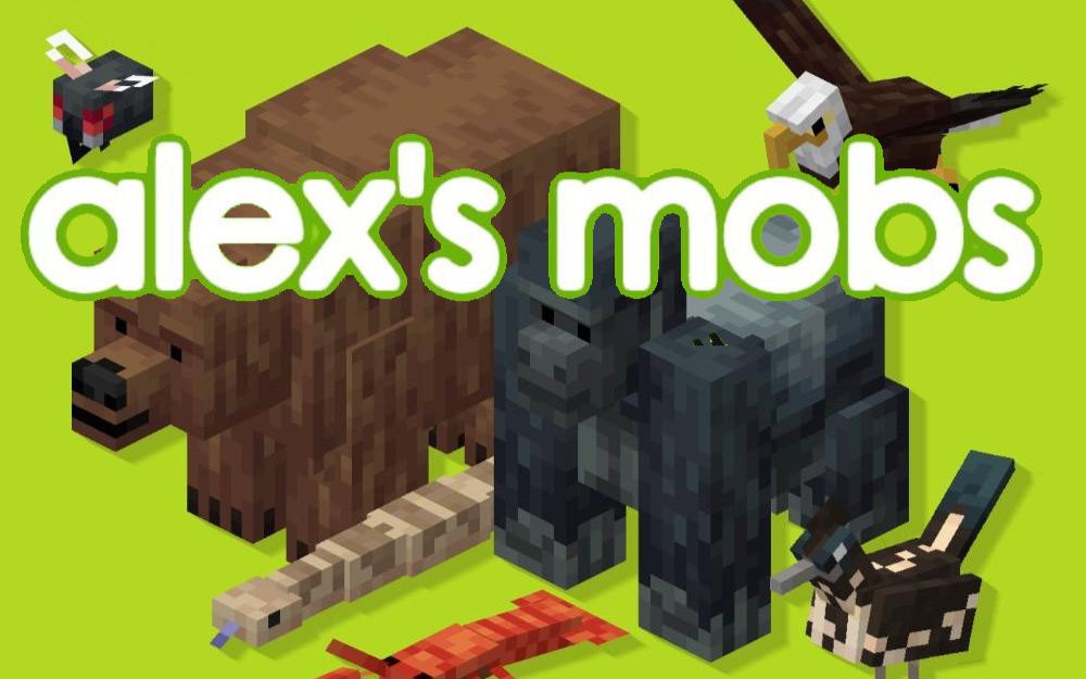 界2140alex s mobs*艾利克斯的生物*模组介绍高山和冰川全介绍2022-12-29我的世