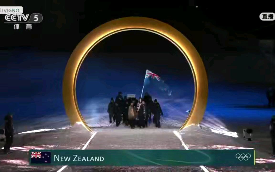 2026年冬奥会开幕式入场~新西兰