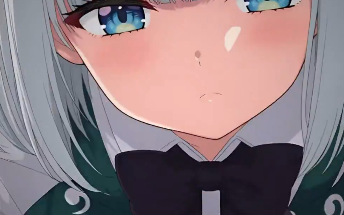 【東方MMD】妖梦一脸不情愿的样子吃