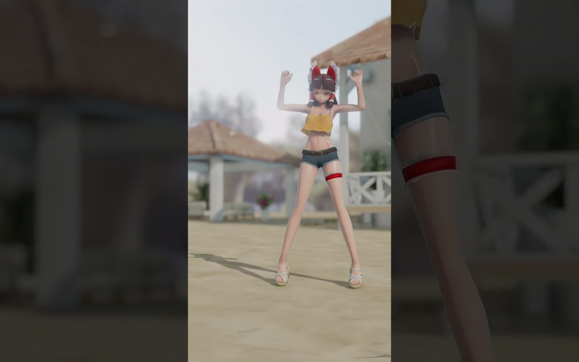 【东方MMD】 灵梦 (BNKRG姐贵) ビビデバ 「COOKIE☆MMD」
