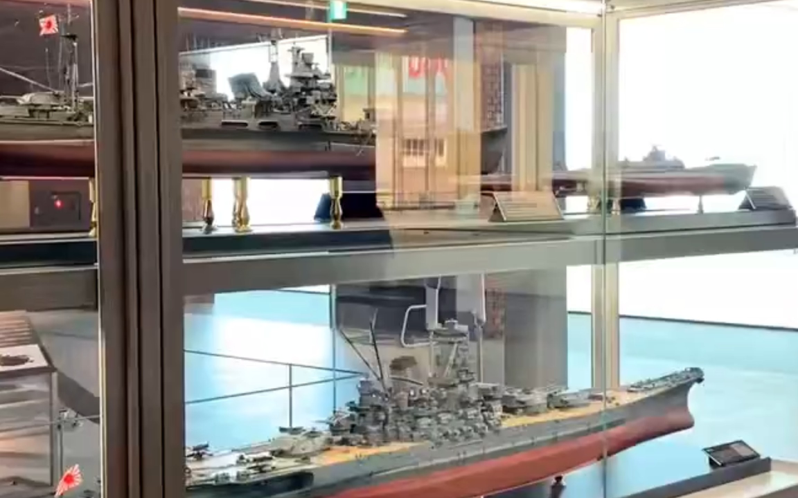 大和博物馆新的模型展区