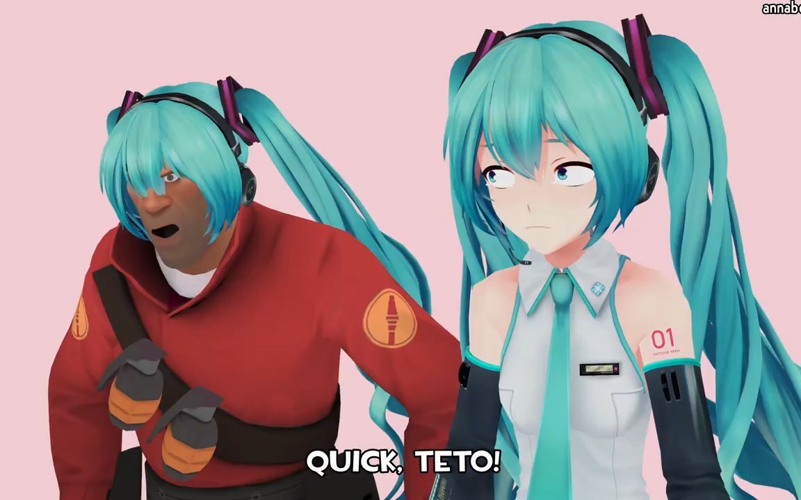 [sfm] 真假miku