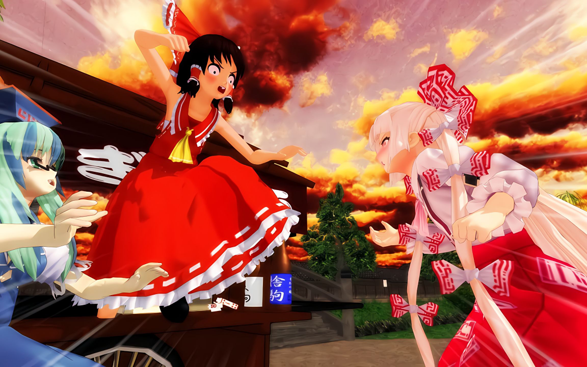 【東方MMD】新・万事屋靈夢醬#2 「珍惜與朋友的相處時間」