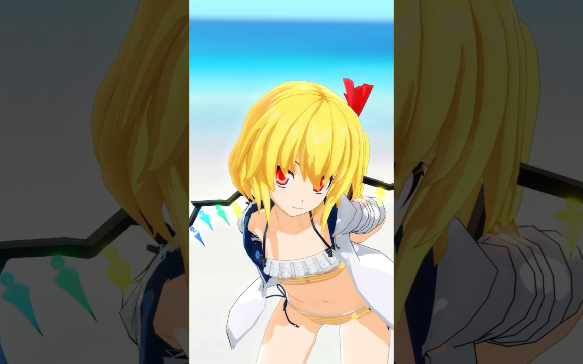 【东方MMD】夏天到啦！泳装季到啦！是芙兰酱！