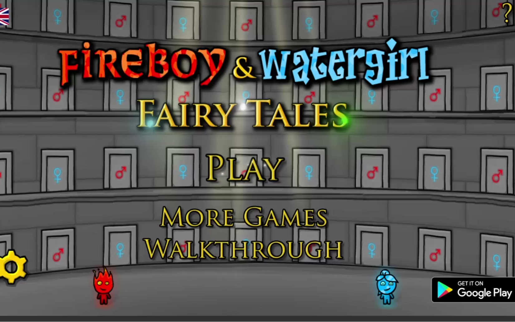 Fireboy and Watergirl: Fairy Tales - Walkthrough Level 12 