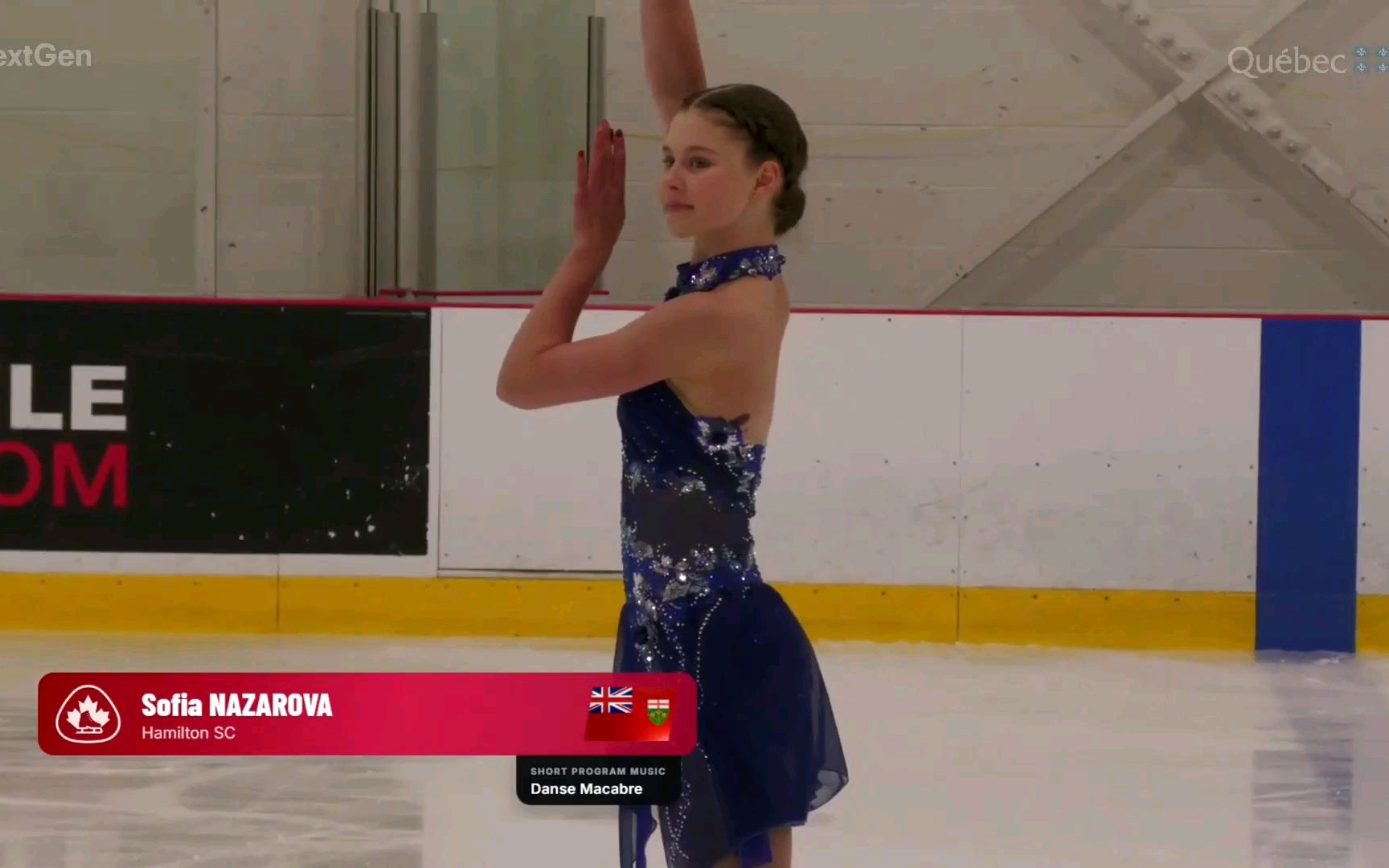 【Sofia Nazarova】2026NextGen SP《骷髅之舞》