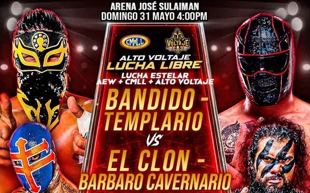 Bandido＆Templario vs. El Clon＆Barbaro Cavernario