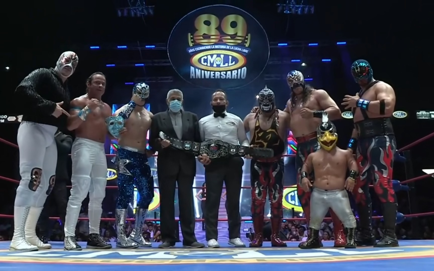 Atlantis Jr/Volador Jr/Star Jr VS 地狱帮 (2023.06.02)