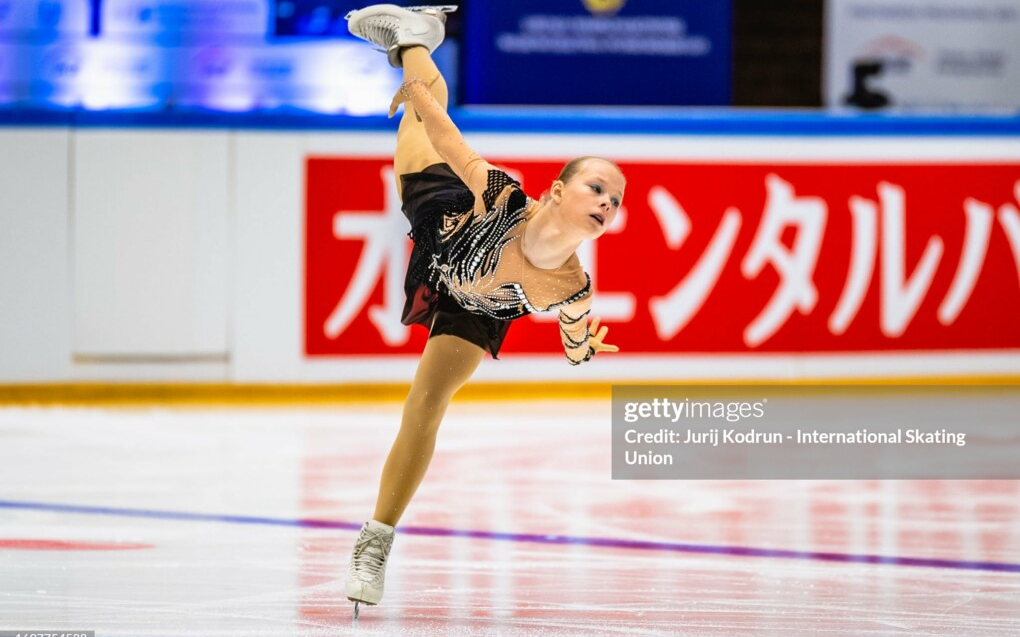 Maria eliise Kaljuvere2024Lounakeskus trophy自由滑