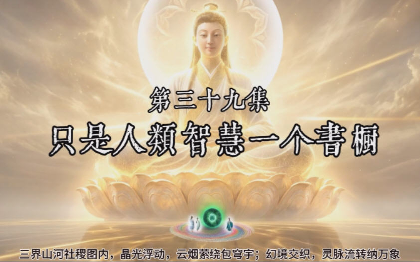 AI神话动画《古梅集》第39集：只是人类智慧一个书橱