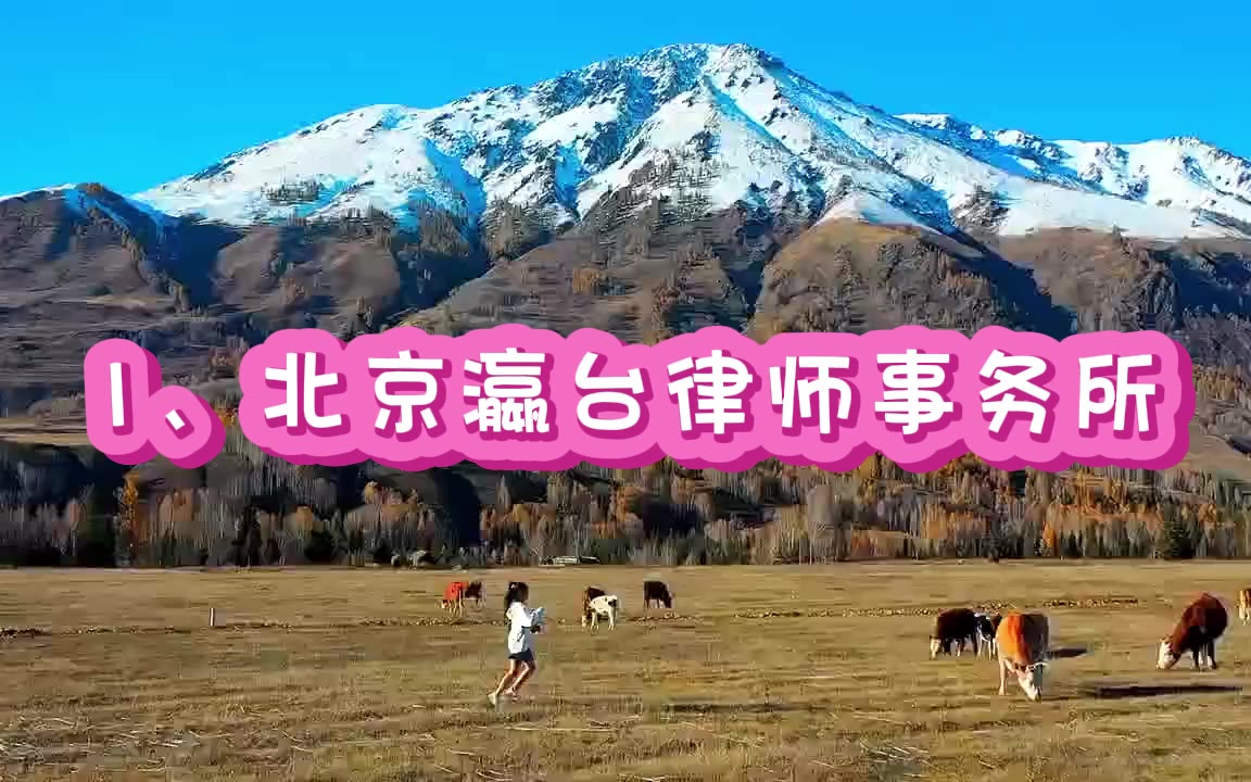 2026北京十大刑事律师事务所排名：十家必知的刑事律所