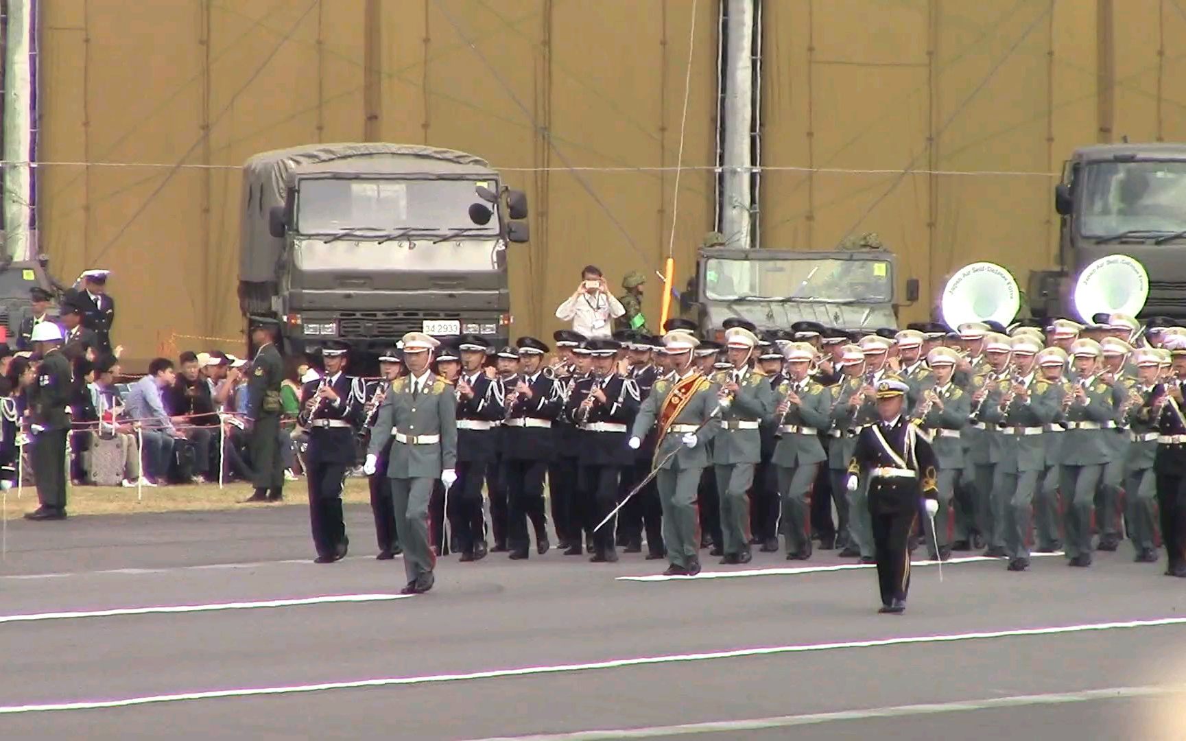 2016年 自衛隊観閲式(総合予行) 観閲行進